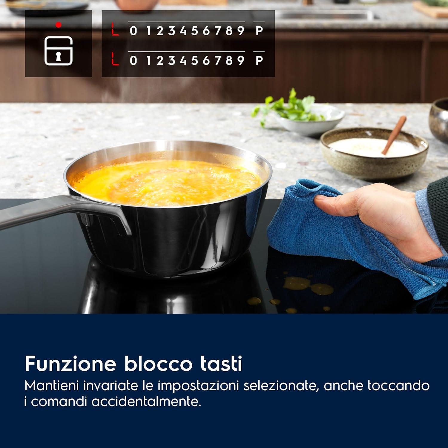 Child Lock Function on Induction Hob