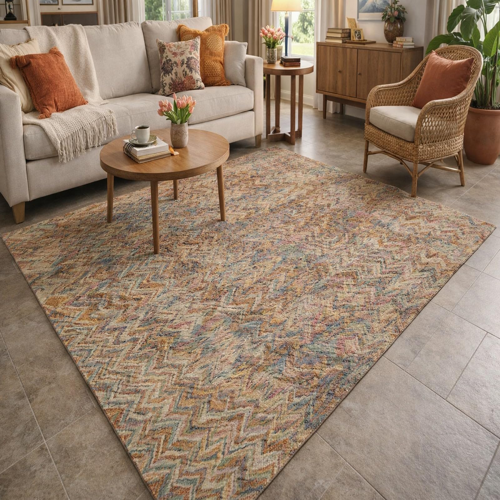 Grand tapis de salon pour décoration de la maison et chambre design