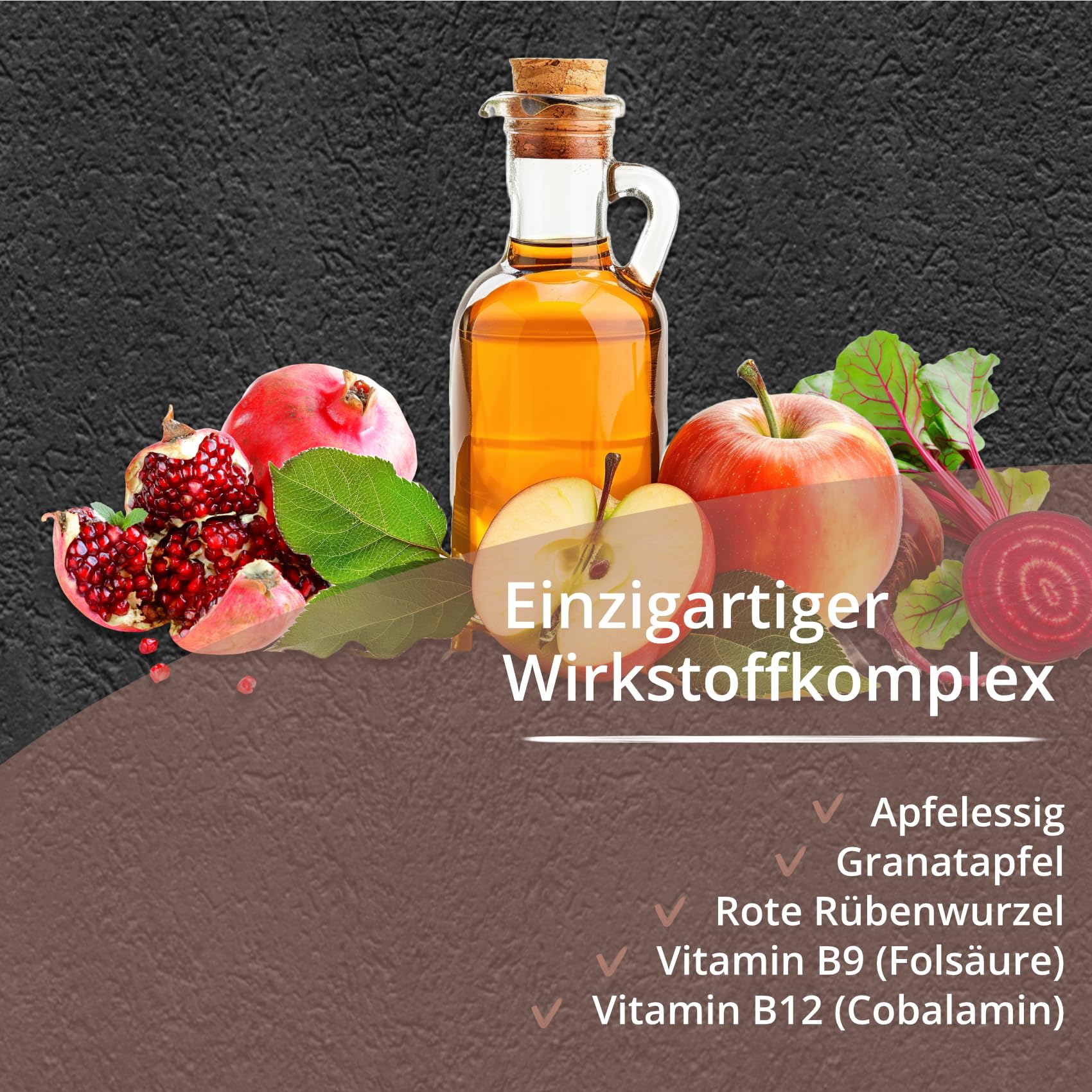 Wellpursan Apfelessig Balance Gummidrops 1.000 mg, 120 Kaudragees