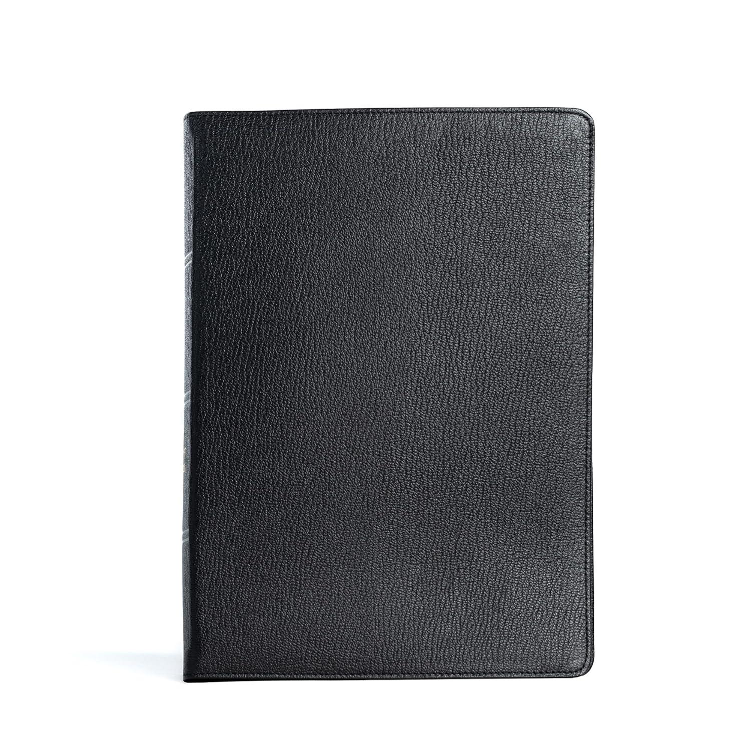CSB Spurgeon Study Bible, Holman Handcrafted Collection, Black Premium