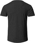 TARAINYA Men's Henley Shirts Cotton Button Short Sleeve Casual T-Shirts Homme with Pocket