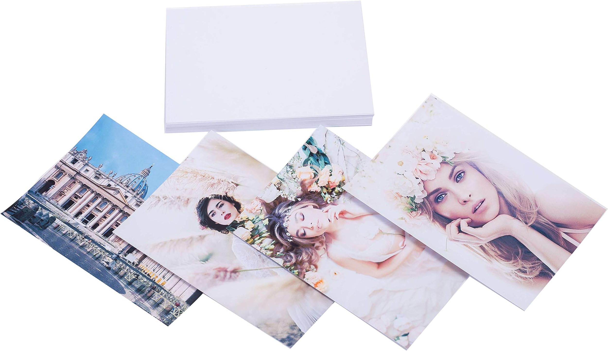 Printerry Matte Photo Paper 4 x 6 Inches (50 Sheets) 58lbs/220gsm, Double Sided