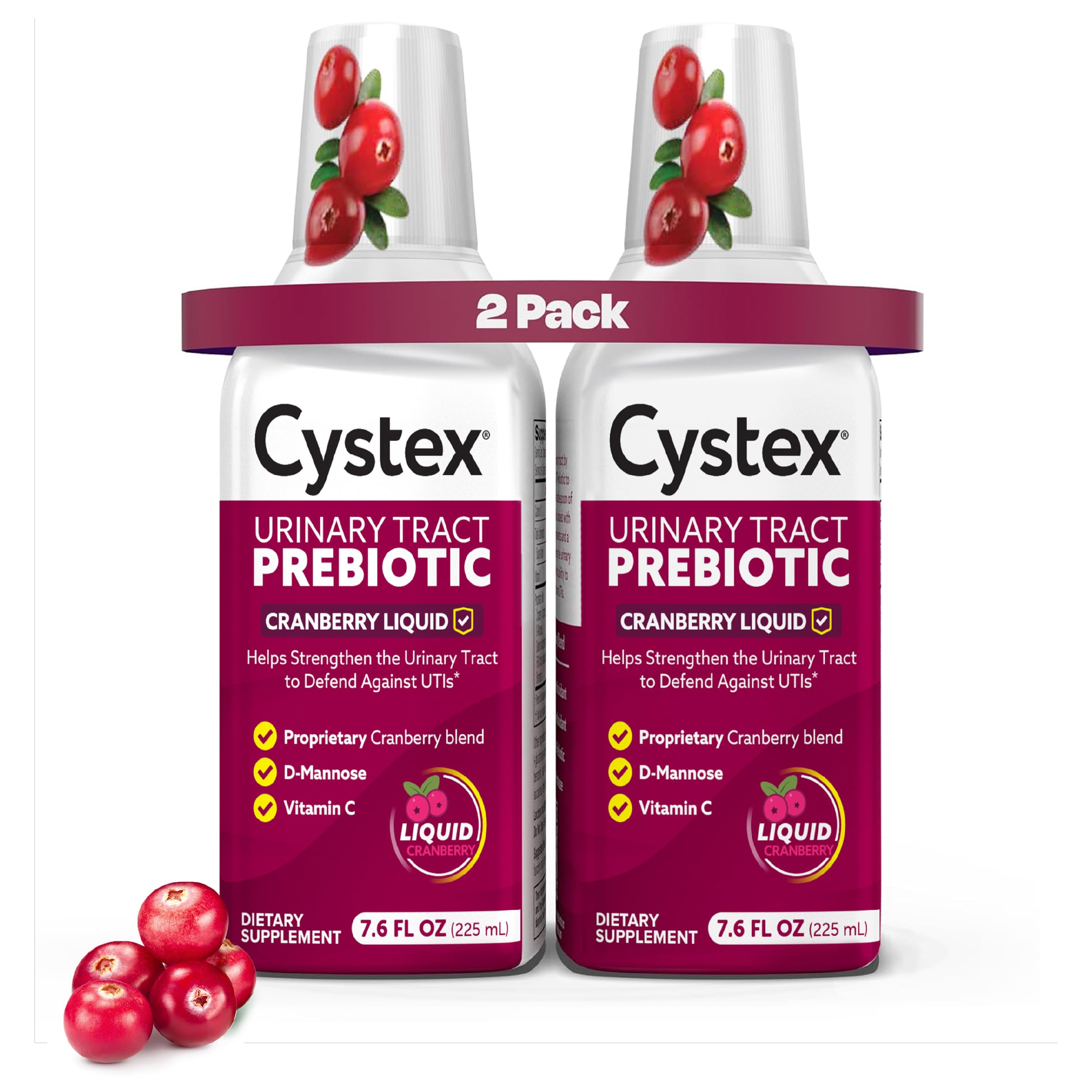 Cystex Cranberry Urinary Health Supplement Liquid, 7.6 fl oz — Amazon image 9