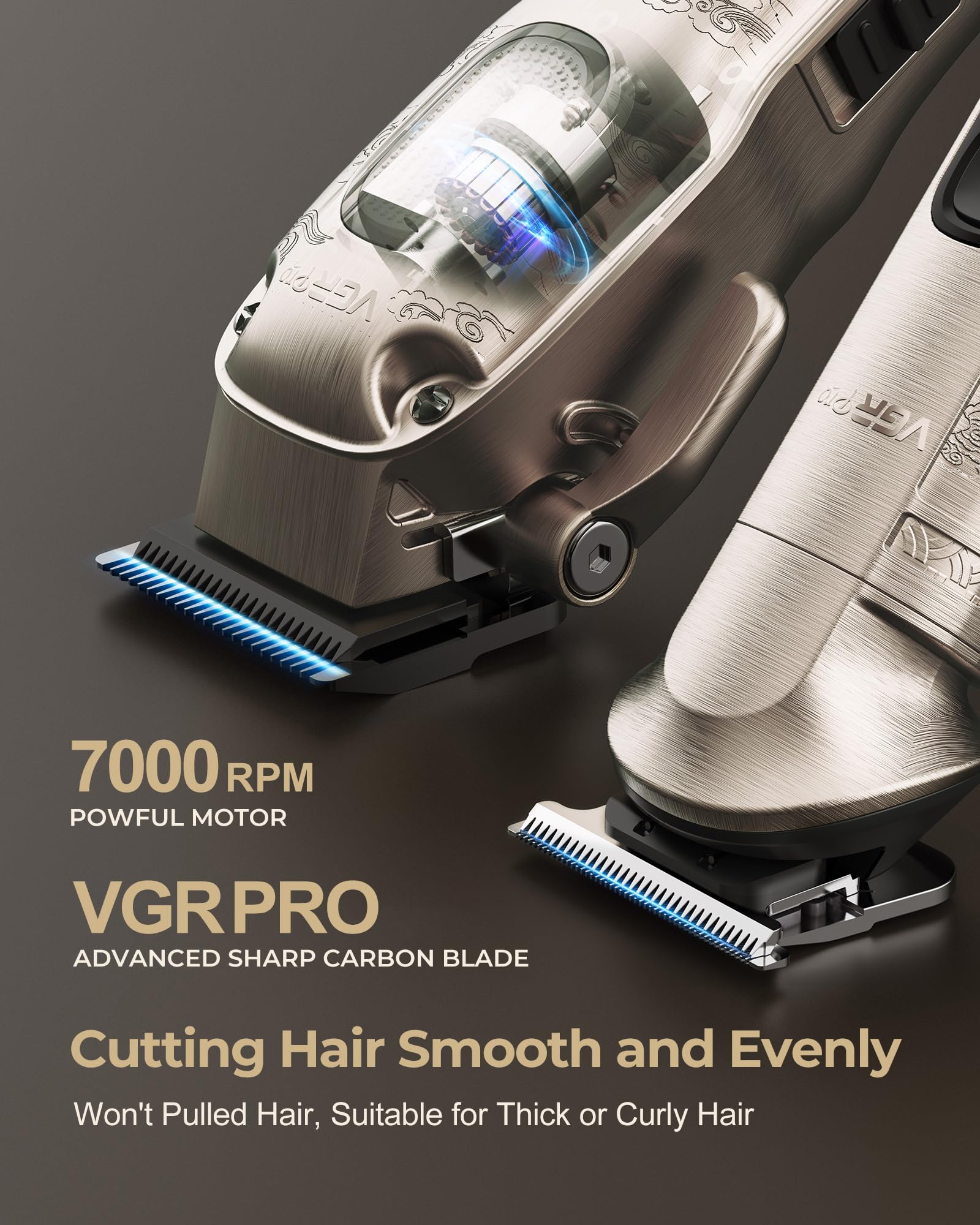 Vgrpro Hair Clippers Men Professional, Mens Clippers and Trimmers Set - Image 2