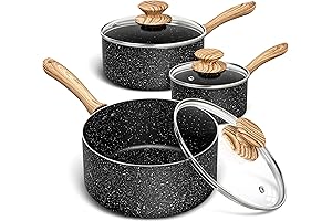 MICHELANGELO Saucepan Set: Your Culinary Companion for Saucy Delights