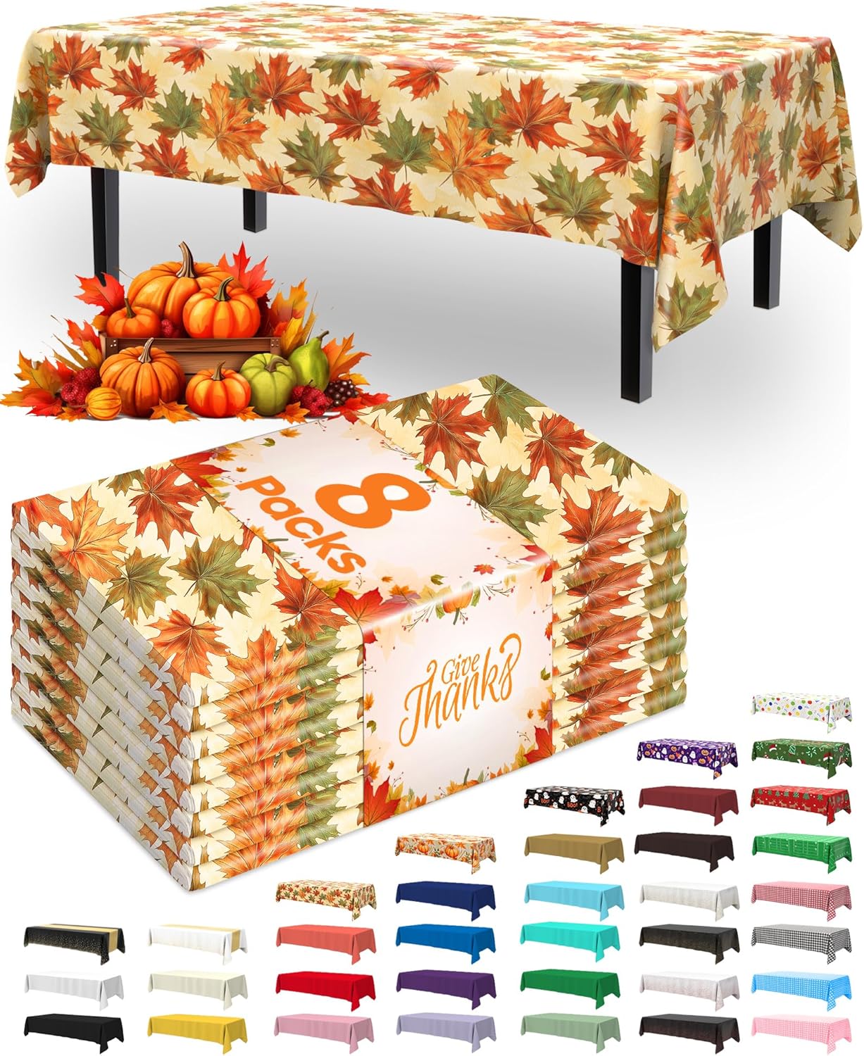 Pureegg Thanksgiving Tablecloth Review (2025): Your Secret to a Stress-Free Harvest Party