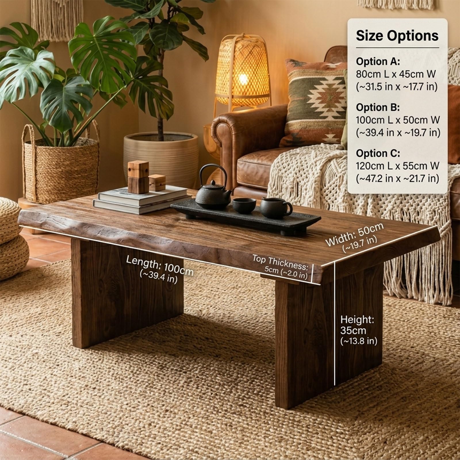 Tavolino Da Caffè In Tatami In Stile Giapponese, Tavolino Piccolo | Tavolino Multifunzionale per bovindo, Tatami Living Room Balcony bay Window(120X55cm/47.2X21.7in)