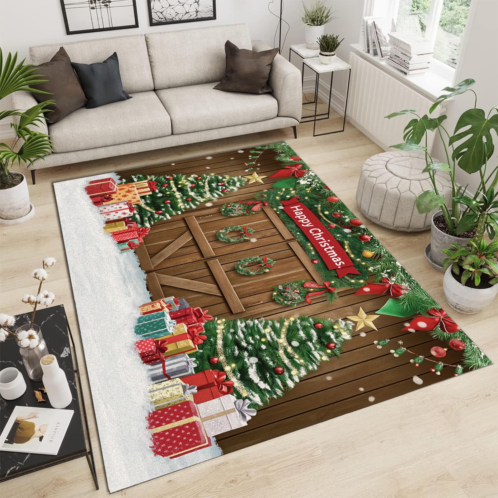 Tapis abstrait moderne 60x90 salon chambre tapis court