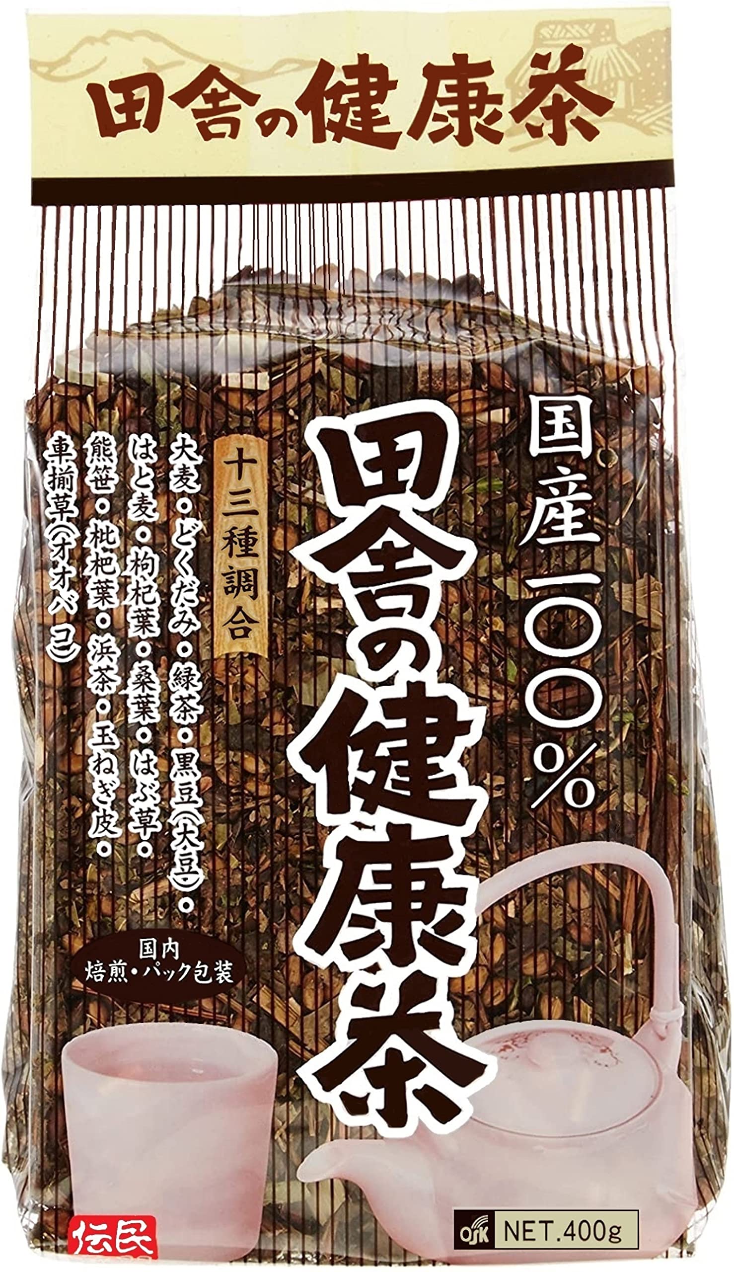 Amazon | OSK 田舎の健康茶 400g | OSK(オーエスケー) | ハーブティー 通販