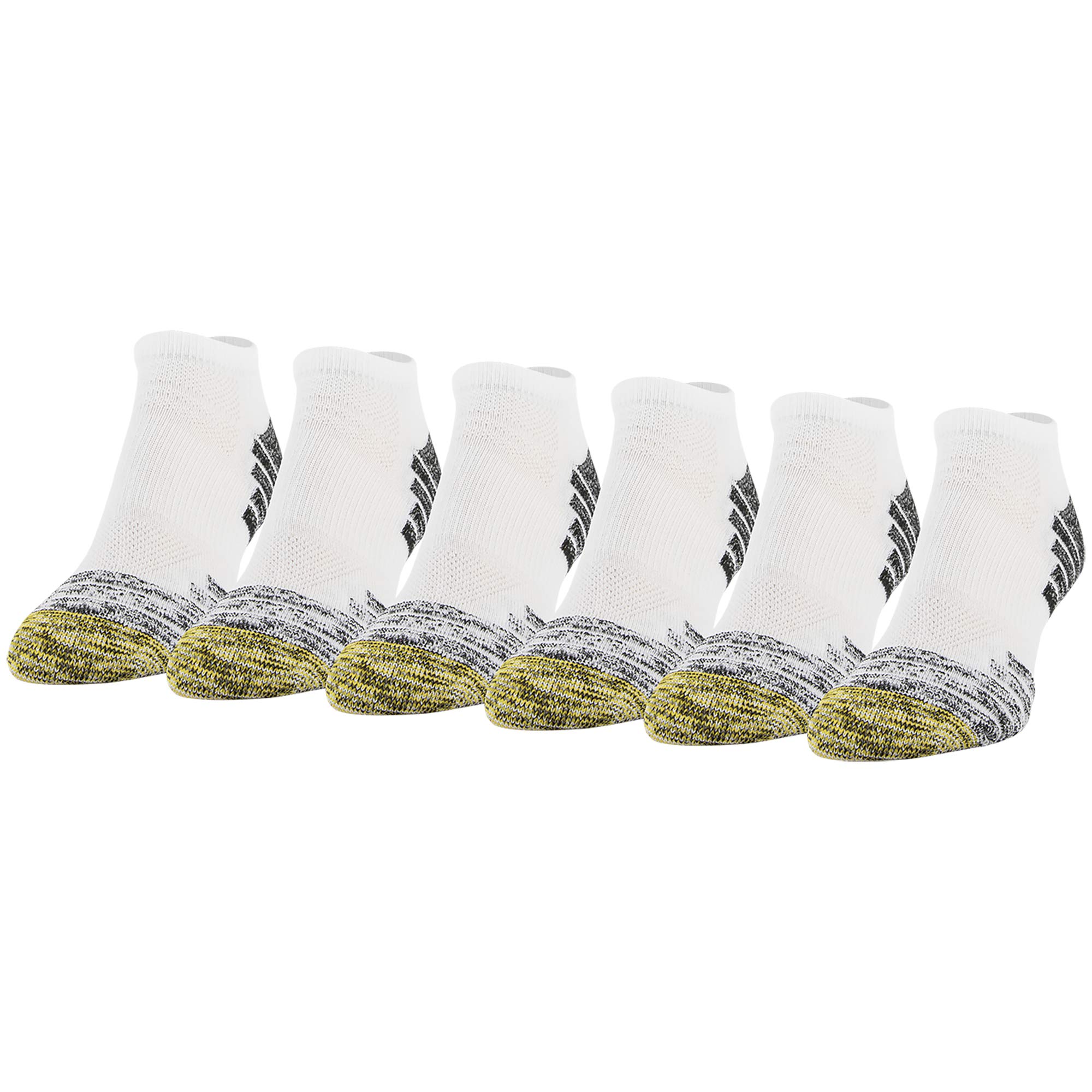 GOLDTOE Women's Eco Sport No Show Socks, 6-Pairs