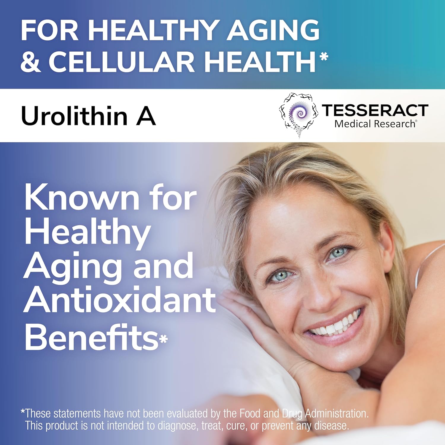 Tesseract Urolithin A Supplement, Healthy Aging, Cellular & Mitochondrial Health, Immune Support, Gut Health, Advanced Absorption Formula, Gluten Free, 90 Capsules - Image 4