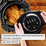 Moulinex Cookeo Wi-Fi with Extra Crisp, Multicooker, 14 Cooking Modes, Pressure Cooking, Air Fryer, Easy Step-by-Step Recipes, CE96X8F0 - 3