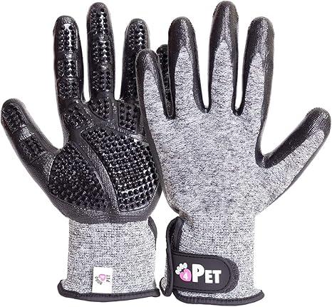 amazon grooming gloves