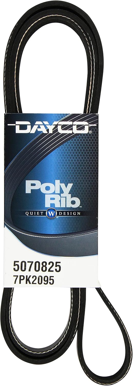 Dayco 5070825 Serpentine Belt , Black