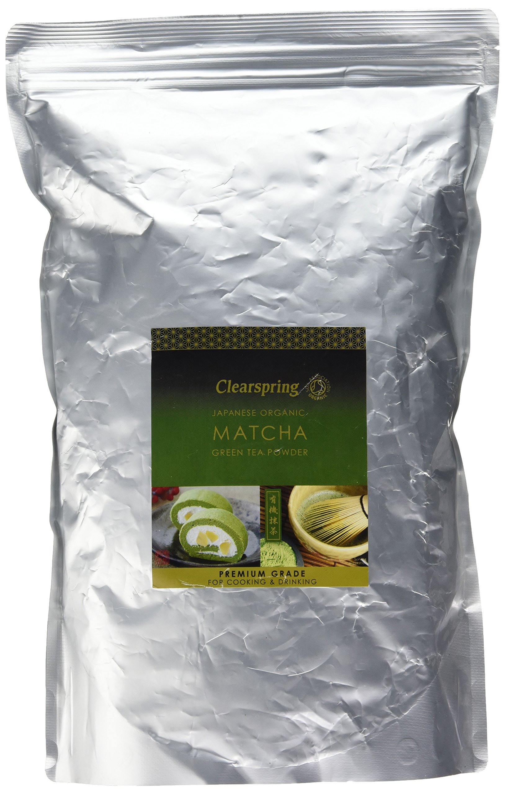 ClearspringOrganic Japanese Matcha Green Tea Powder - Premium Grade 1kgEU Organic