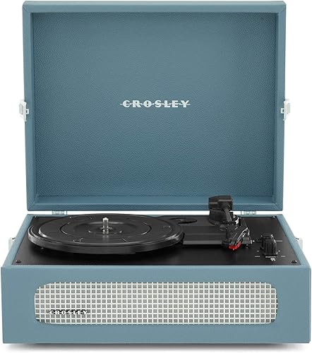 Crosley Voyager - Tocadiscos, azul claro