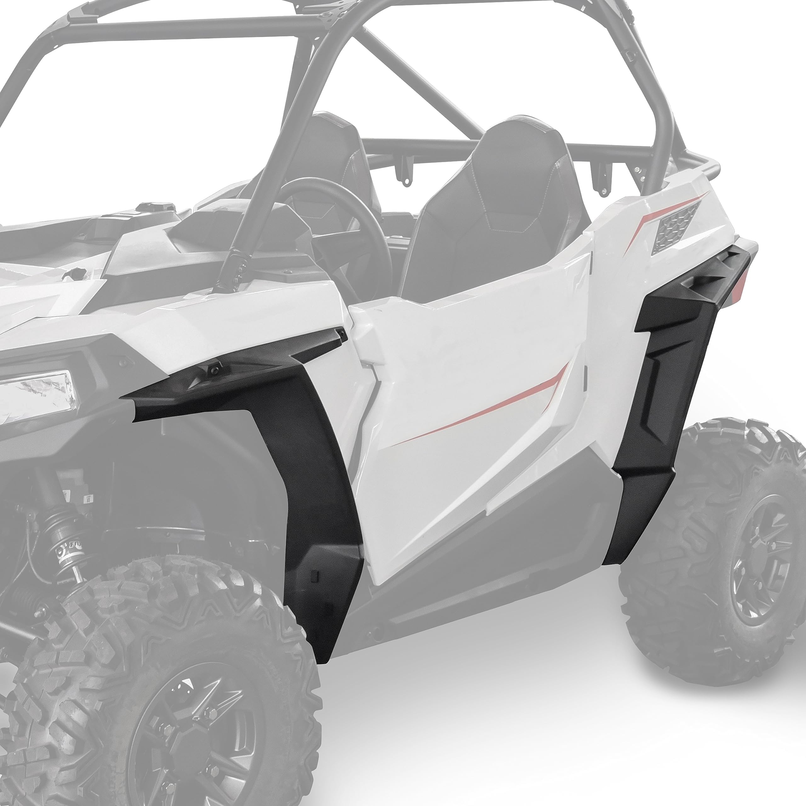 SAUTVS Front Rear Fender Flares Kit for Polaris RZR 900