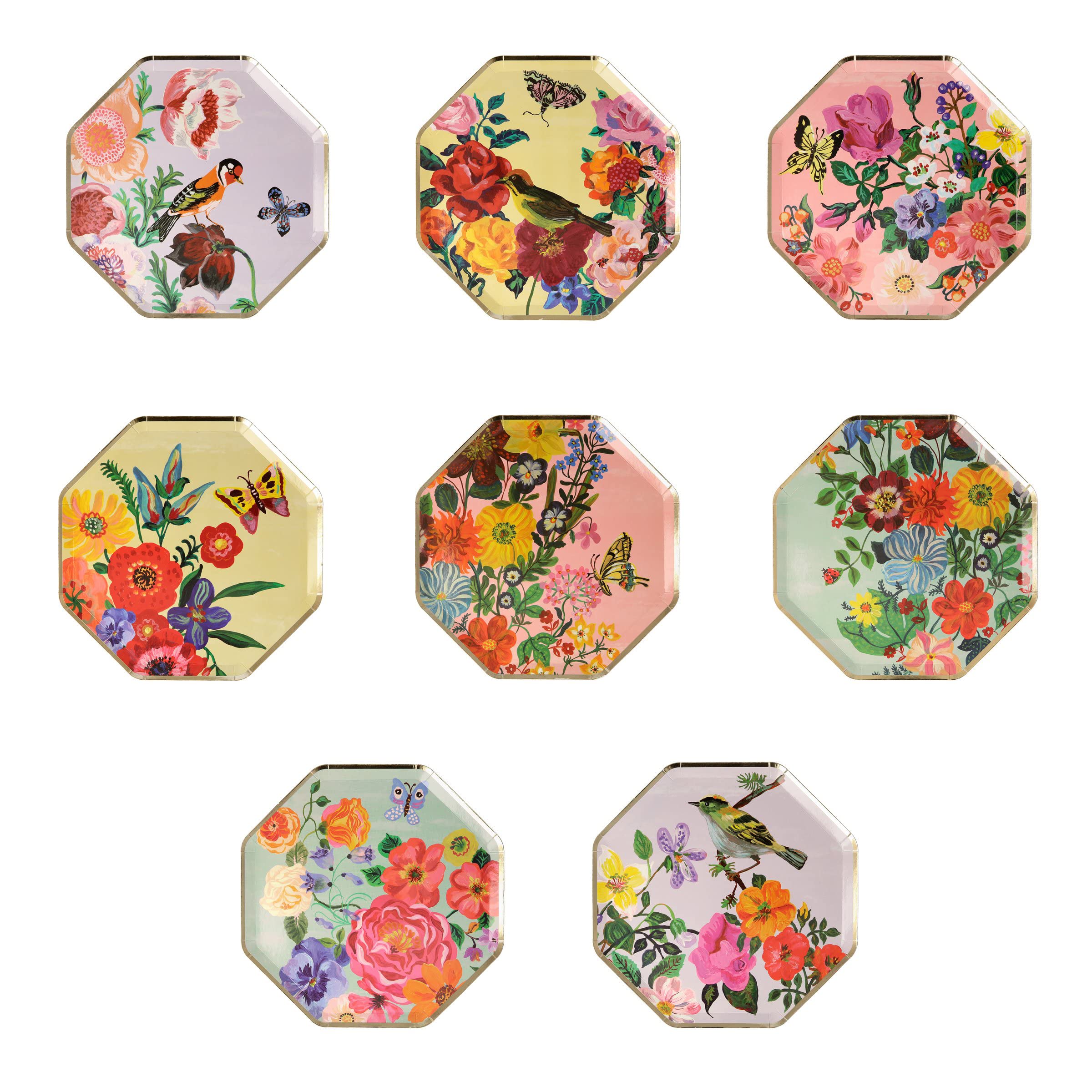 Meri Meri Nathalie Lete Flora Side Plates