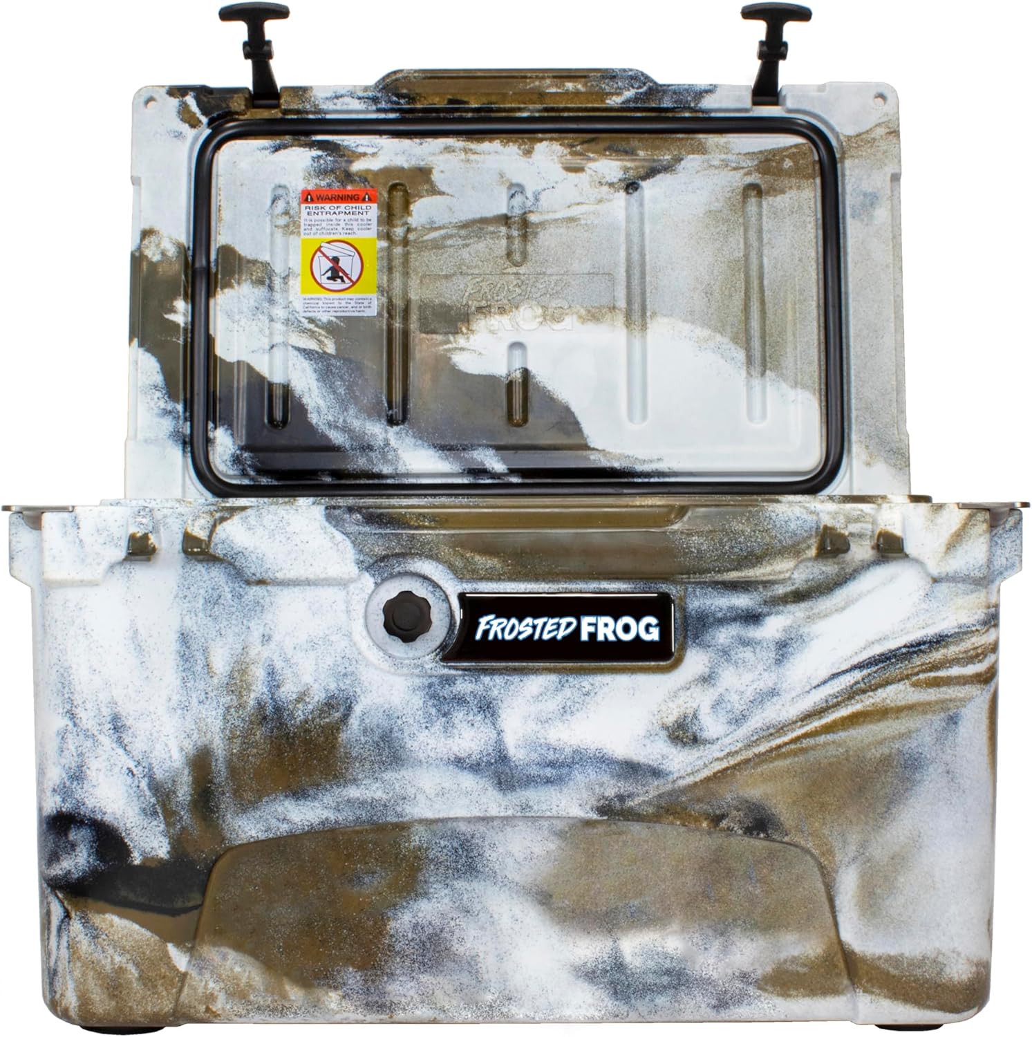 45 Quart Camo Ice Chest - Heavy Duty Roto-Molded Cooler With 5 Year Warranty