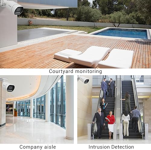 Miniatura 4 de Westshine Cámara de seguridad analógica 4 en 1 (AHDTVICVI960H), lente de 0.110 in de alta definición IR visión nocturna Cámara CCTV gran angular,