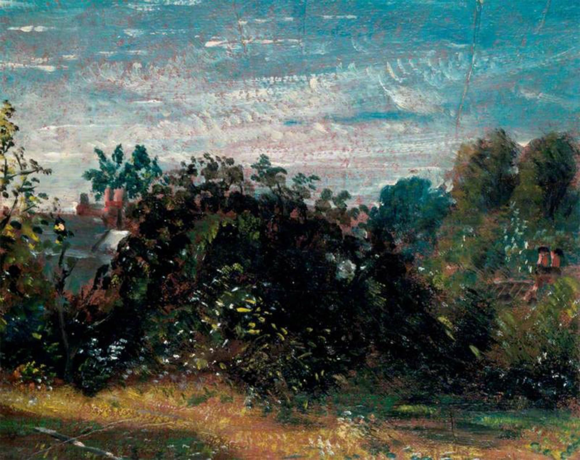 Impression d'affiches d'art de Constable Toile haut de gamme pour grand portrait