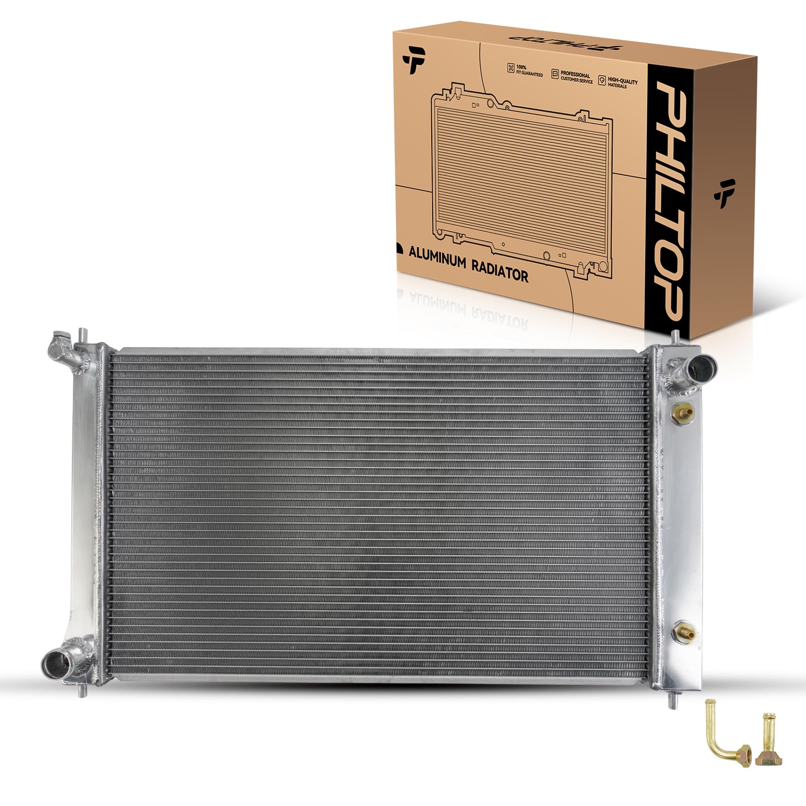 PHILTOP CU2988 Radiator 26-1/2"Core Compatible With 2007-2018 Altima GAS 2009-2023 Maxima