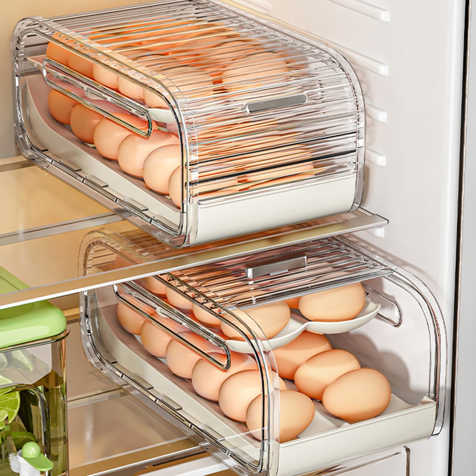 Eierbox Kühlschrank Organizer für 22 Eier