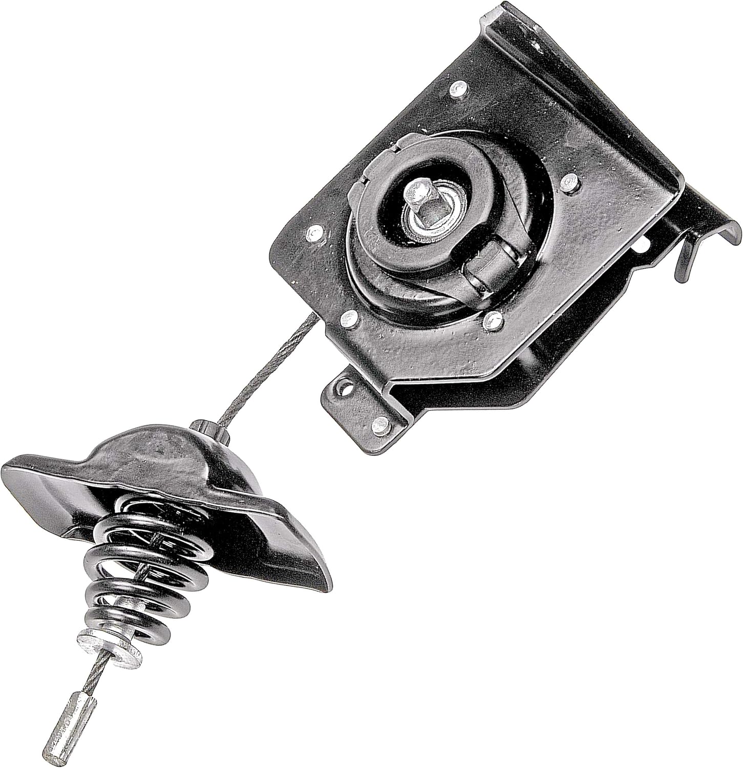 APDTY 035621 Spare Tire Wheel Hanger Hoist Steel Bracket & Cable Assembly Compatible With Select 1999-2017 Chevrolet Silverado or GMC Sierra Pickup (With 5 or 6 Lug Factory Wheel; Replaces 15866164,