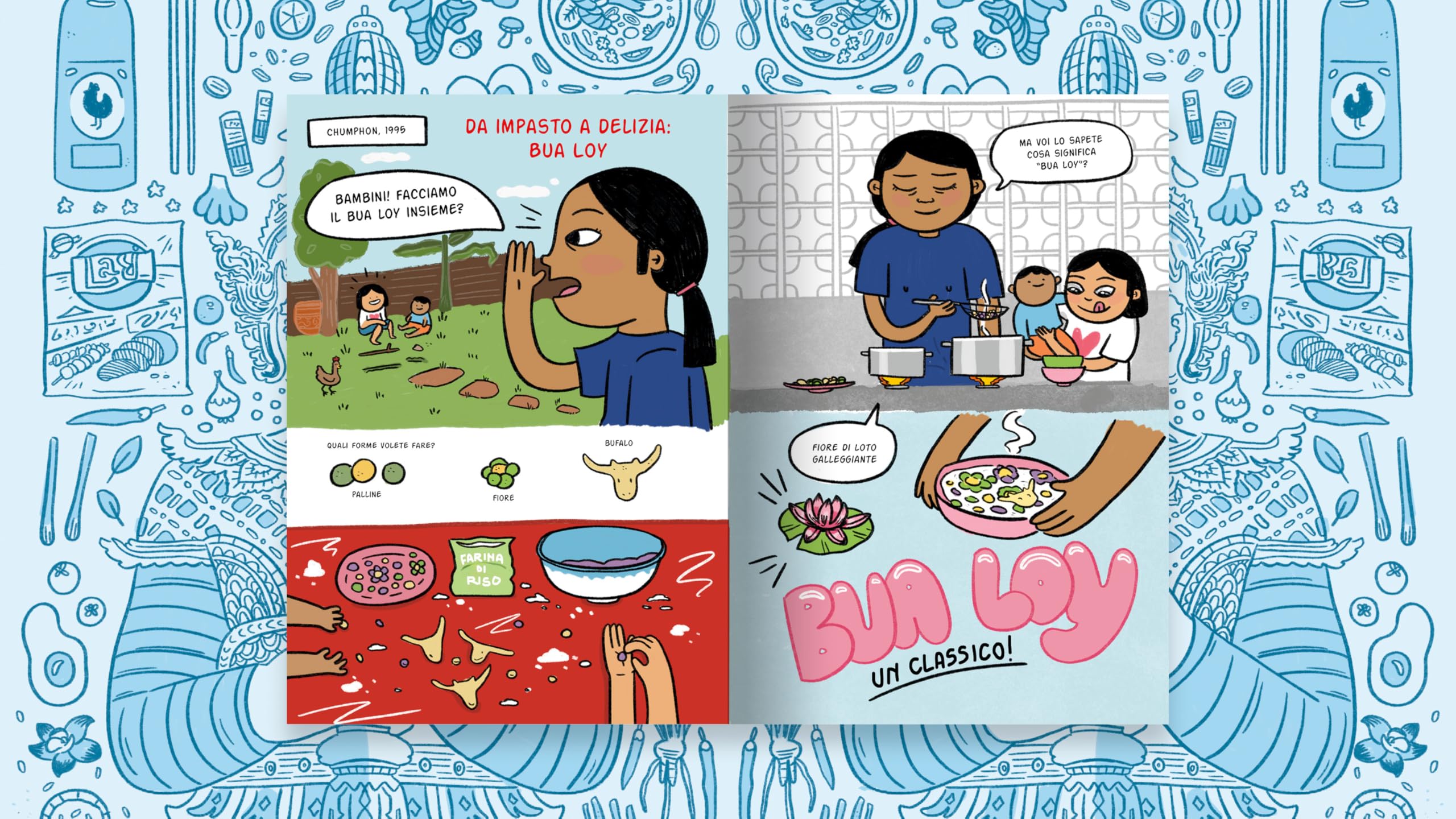 Thai. Un libro di cucina a fumetti