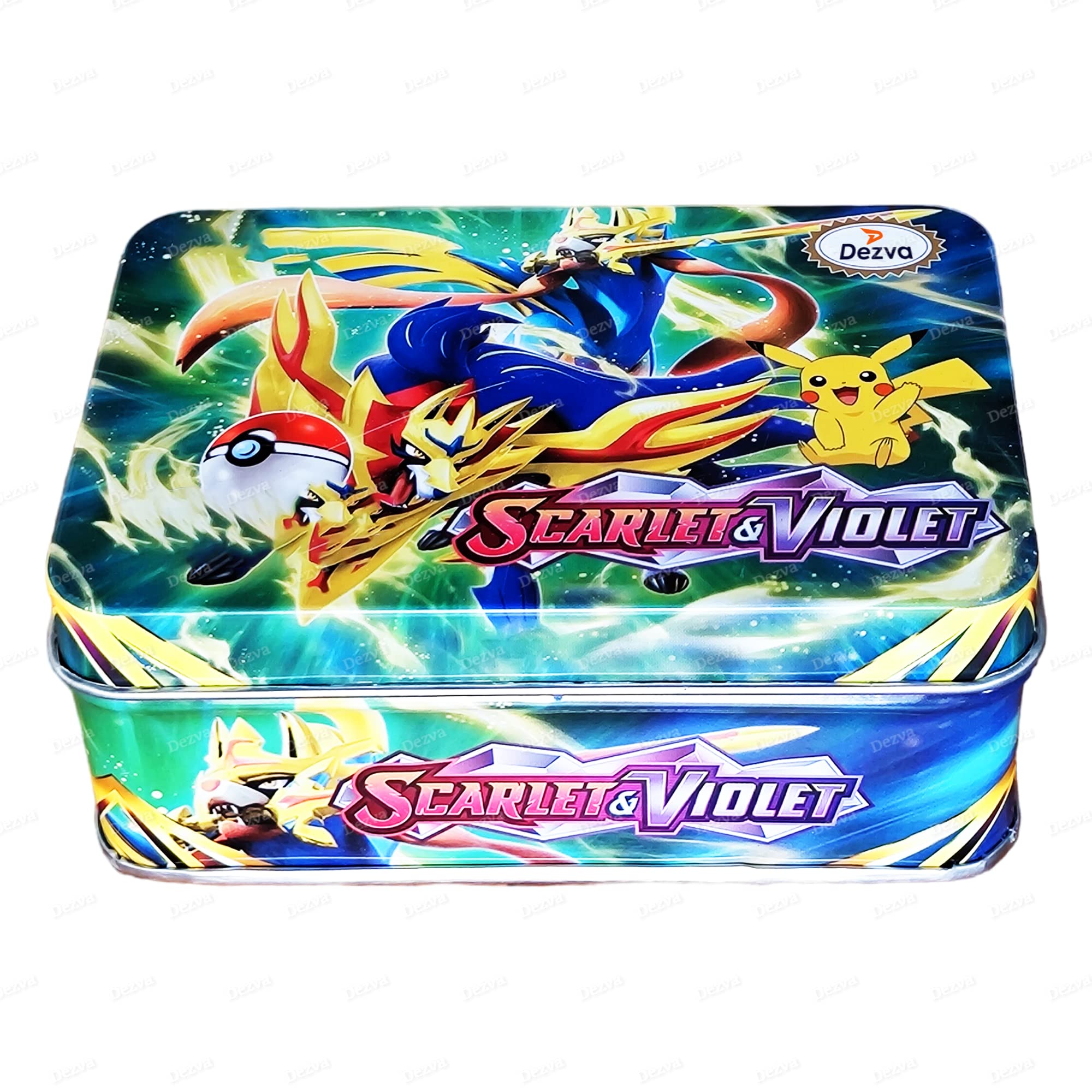 Dezva Scarlet with 41+1 Cards, Totally Surprising Sealed Pack Cards Game in Attractive Tin Box (B0BP8F4NWH) Amazon Price History, Amazon Price Tracker