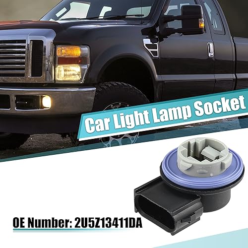 Miniatura 2 de X AUTOHAUX 2 unids coche señal de luz de señal de giro de la bombilla de luz delantera de la luz trasera de la lámpara de luz intermitente base