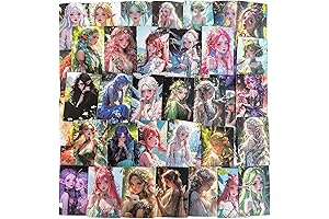 Anime Fairy Stickers: Forest Princess and Elf Ears Delight