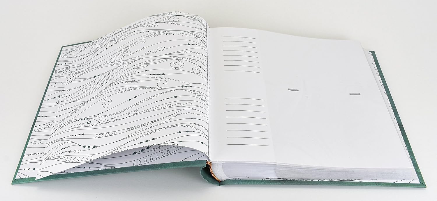 MCS Vacation Time Photo Album Holds 200 4x6 Photos with Memo Space, Blue Cover, Clear Side-Loading Pockets – Travel Scrapbook Style Memory Book for Trips, Adventures & Family Getaways - Image 3