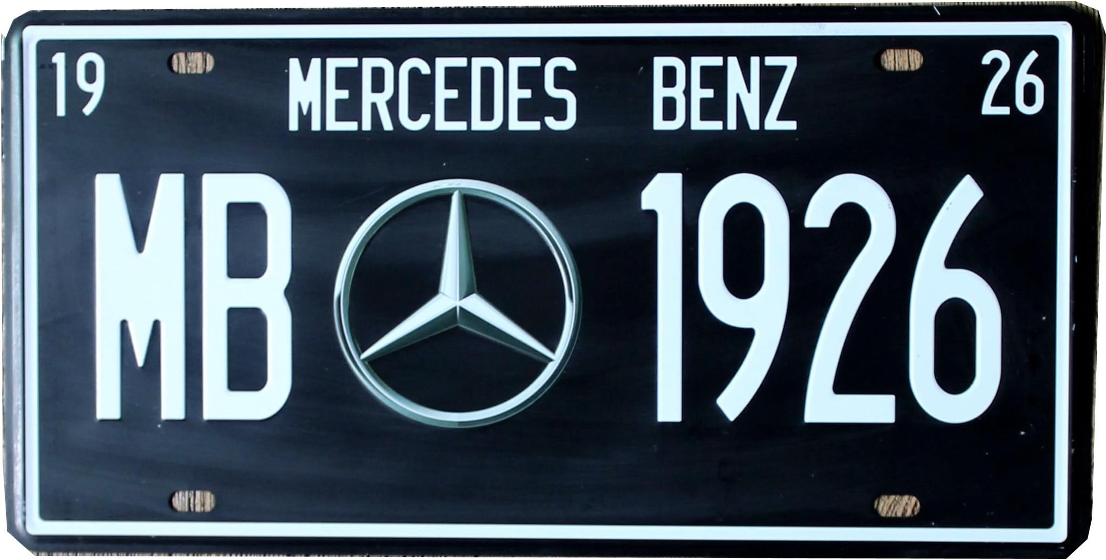 Mercedes Benz 1926 Enjelw Vintage Tin Signs 6''x12'' (B)
