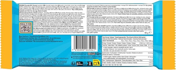 Feastables MrBeast Caramel Chocolate 4 x 60g Gift Box - 240g