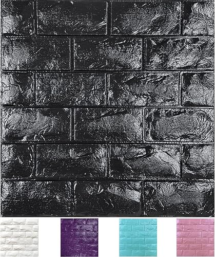 Miniatura 7 de 11 paneles de pared 3D para despegar y pegar papel tapiz de ladrillo sintético paneles de ladrillo de espuma autoadhesivos paneles de pared de