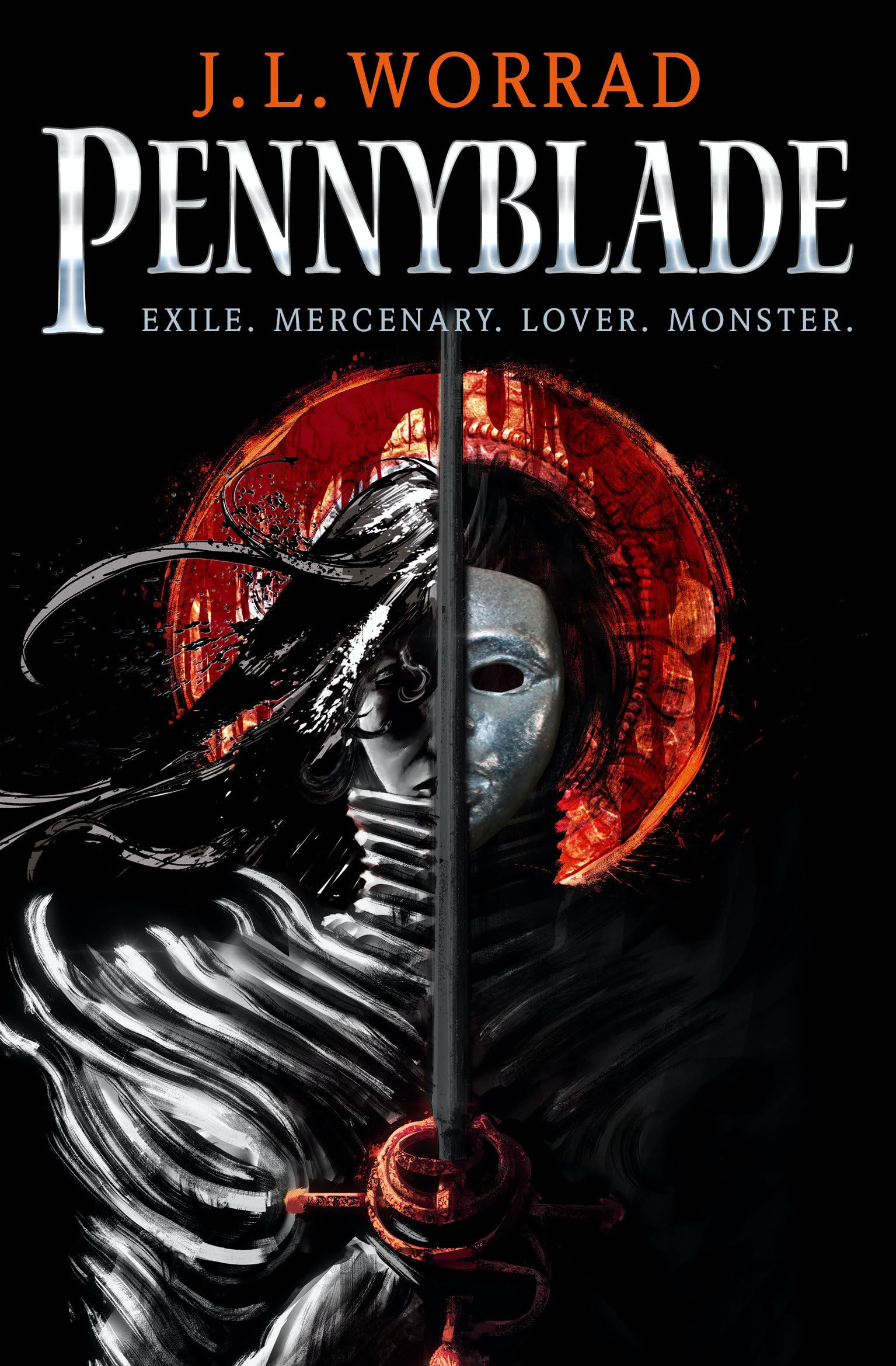 Pennyblade by J.L. Worrad PAPERBACK 9781789097610