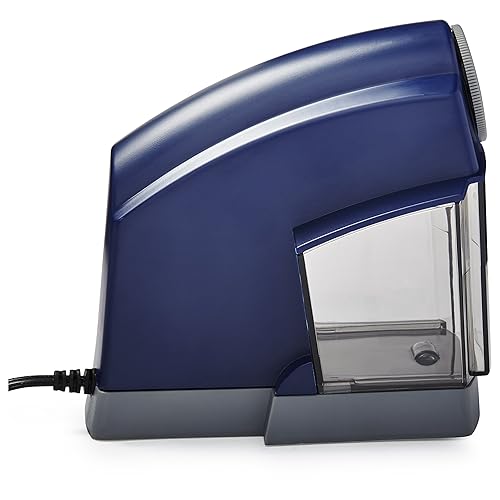 Miniatura 3 de X-ACTO – Sacapuntas | School Pro sacapuntas eléctrico, con esfera de seis tamaños, cubo de virutas XL, negro, 1 unidad