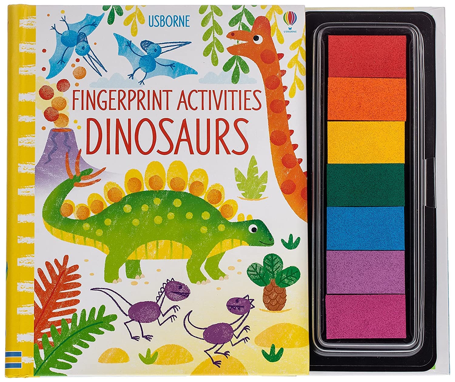 Fingerprint Activities Dinosaurs Spiral-bound – Big Book, 3 October 2019