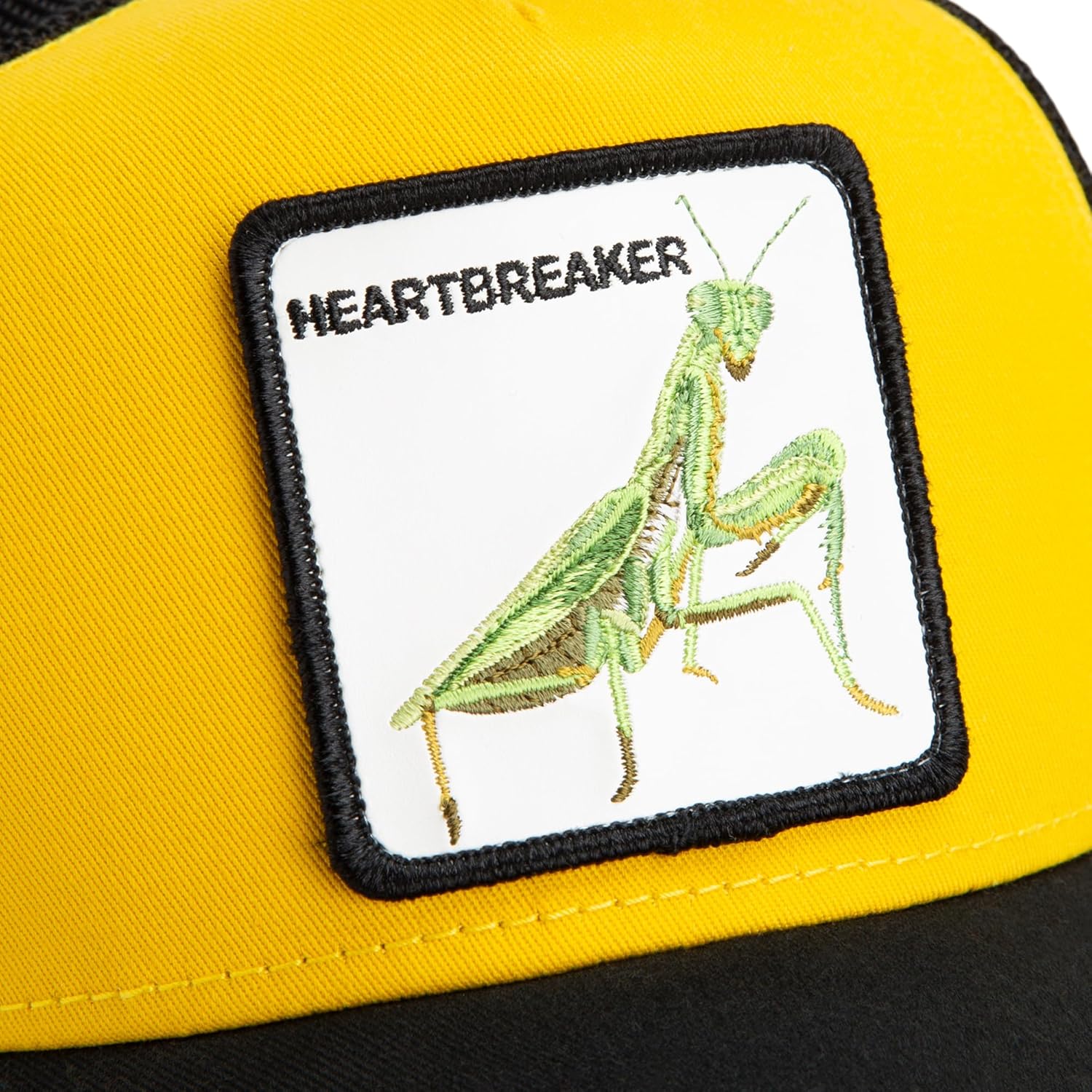Goorin The Heartbreaker Trucker Hat for Men and Women, Yellow, One Size, Unisex