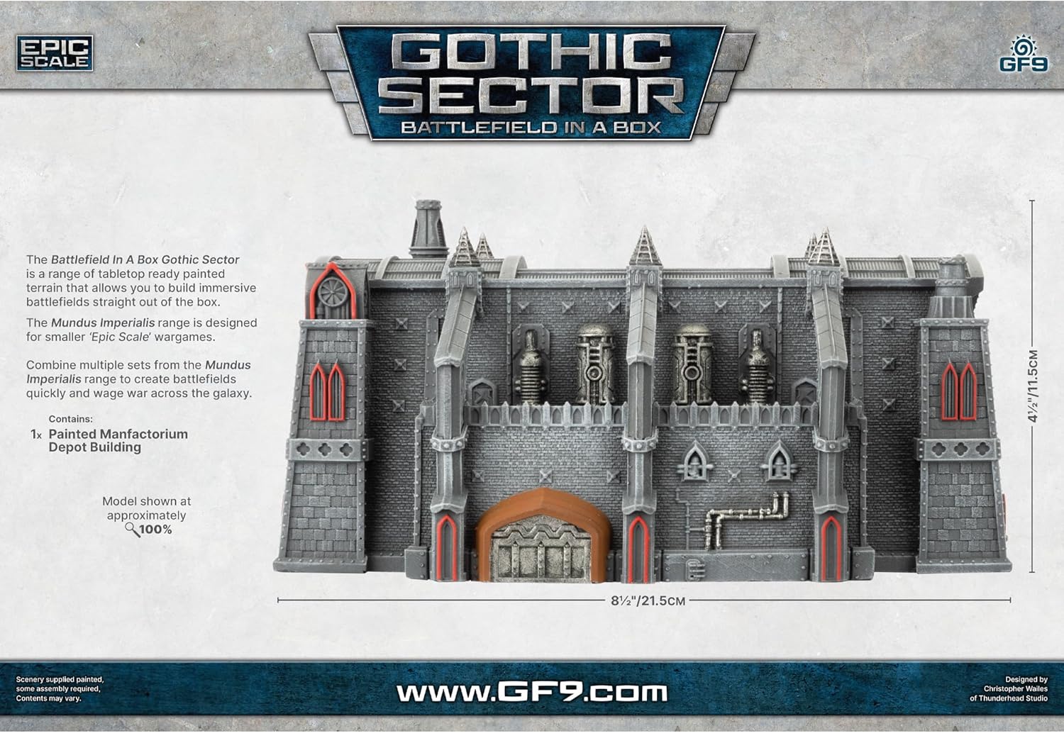 Gale Force Nine - BIAB - Mundus Imperialis - Manfactorium Depot