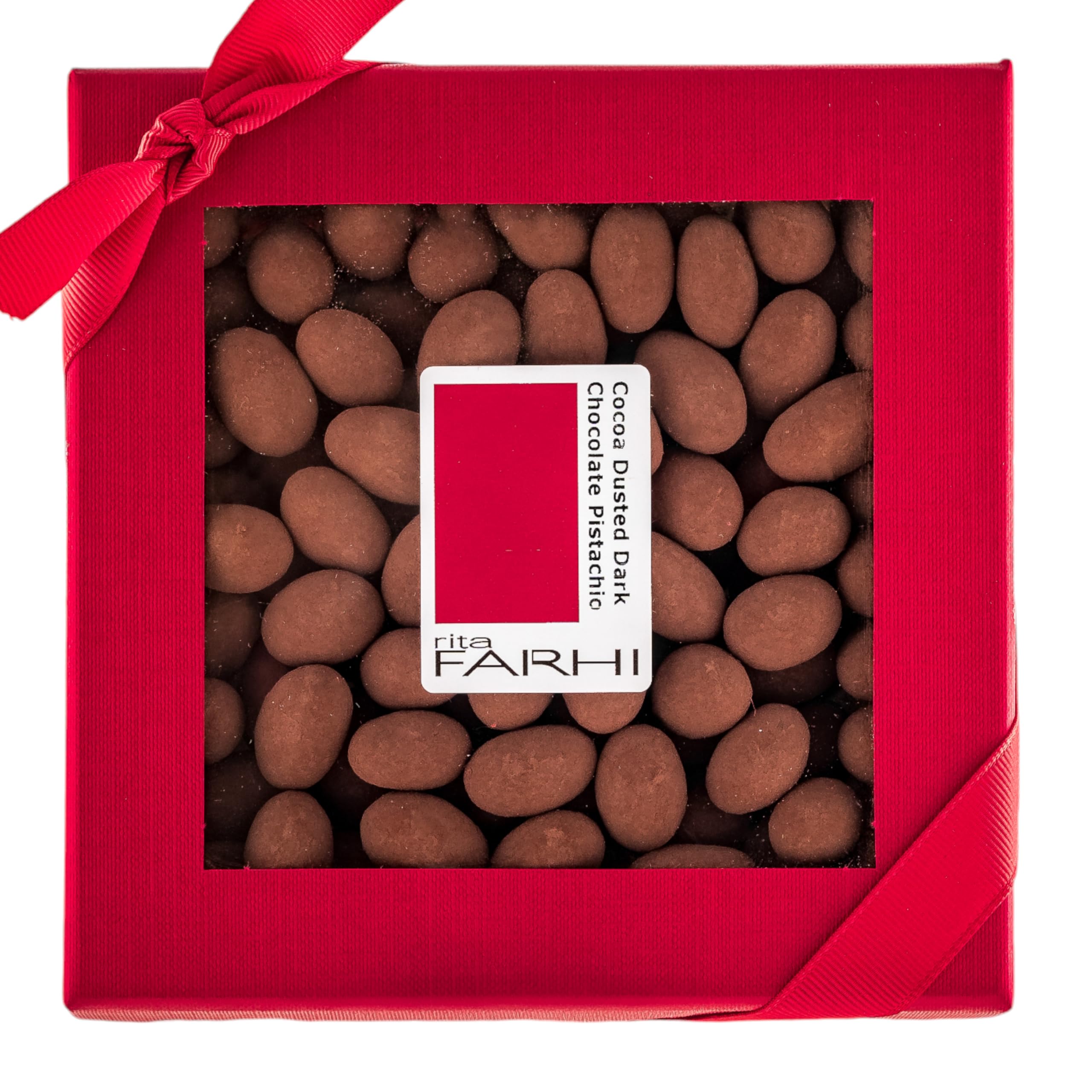 Rita Farhi Cocoa Dusted Dark Chocolate Pistachios, 210g