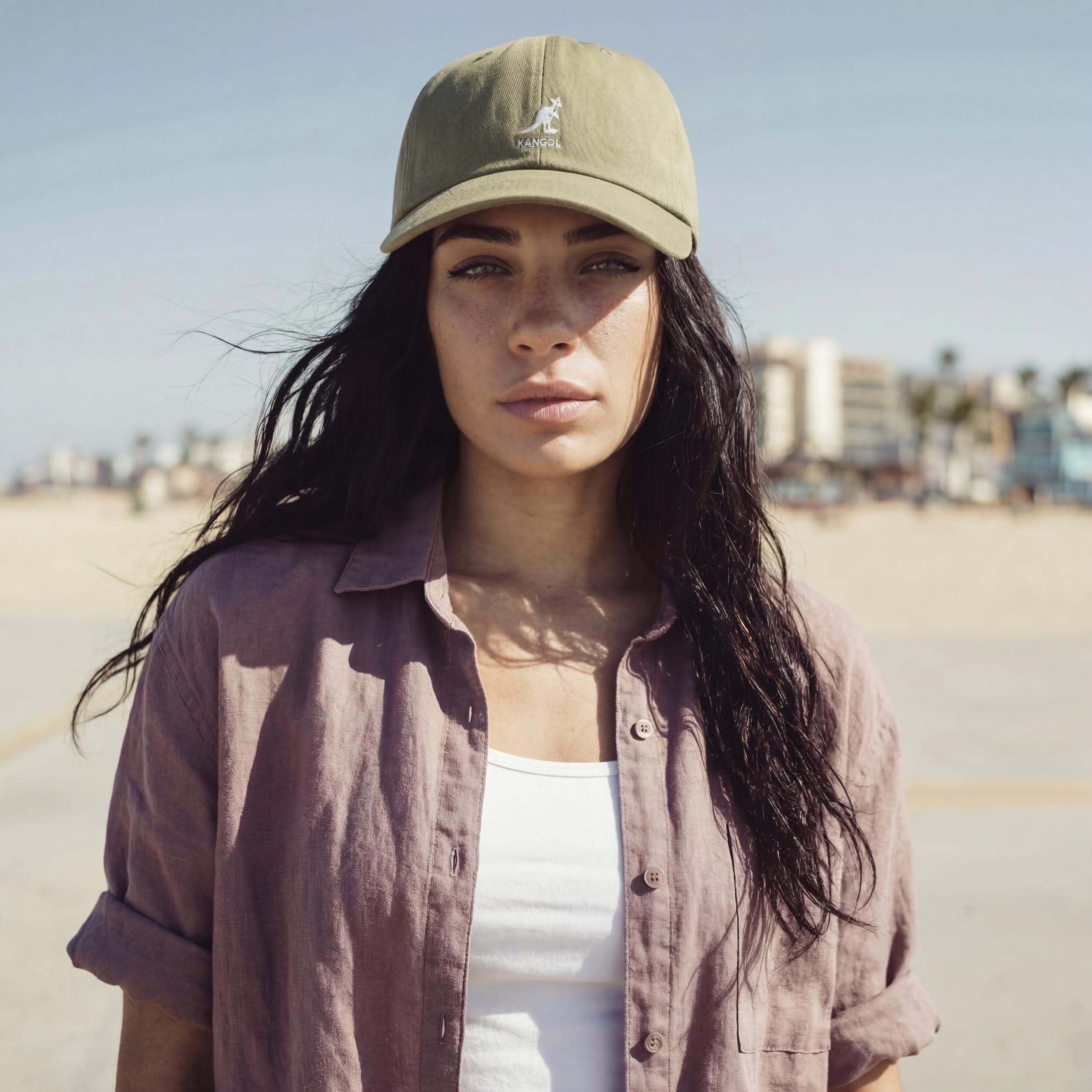 Kangol Czapka baseballowa Uniseks Washed Baseball