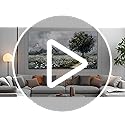 ERQINHUA Gray Large Canvas Wall Art For Living Room Farmhouse Wall Decor For Bedroom Office Home Decor Field scenery Paintings Tree Landscape Wall Pictures Printed Artwork Ready to Hang 30"X60"