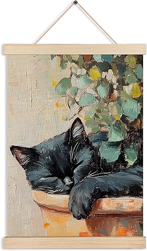 Miniatura 20 de AJIPUX Divertida decoración de pared de baño retro Golden Retriever, decoración de baño Golden Retriever, divertido póster colgante de perro para