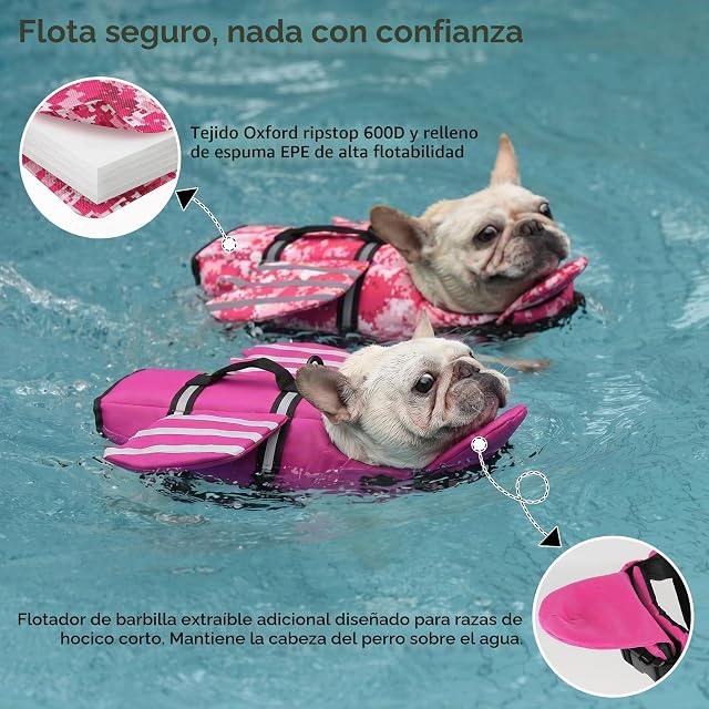 Foto 2 de 8 de Petglad Chaleco Salvavidas para Perro