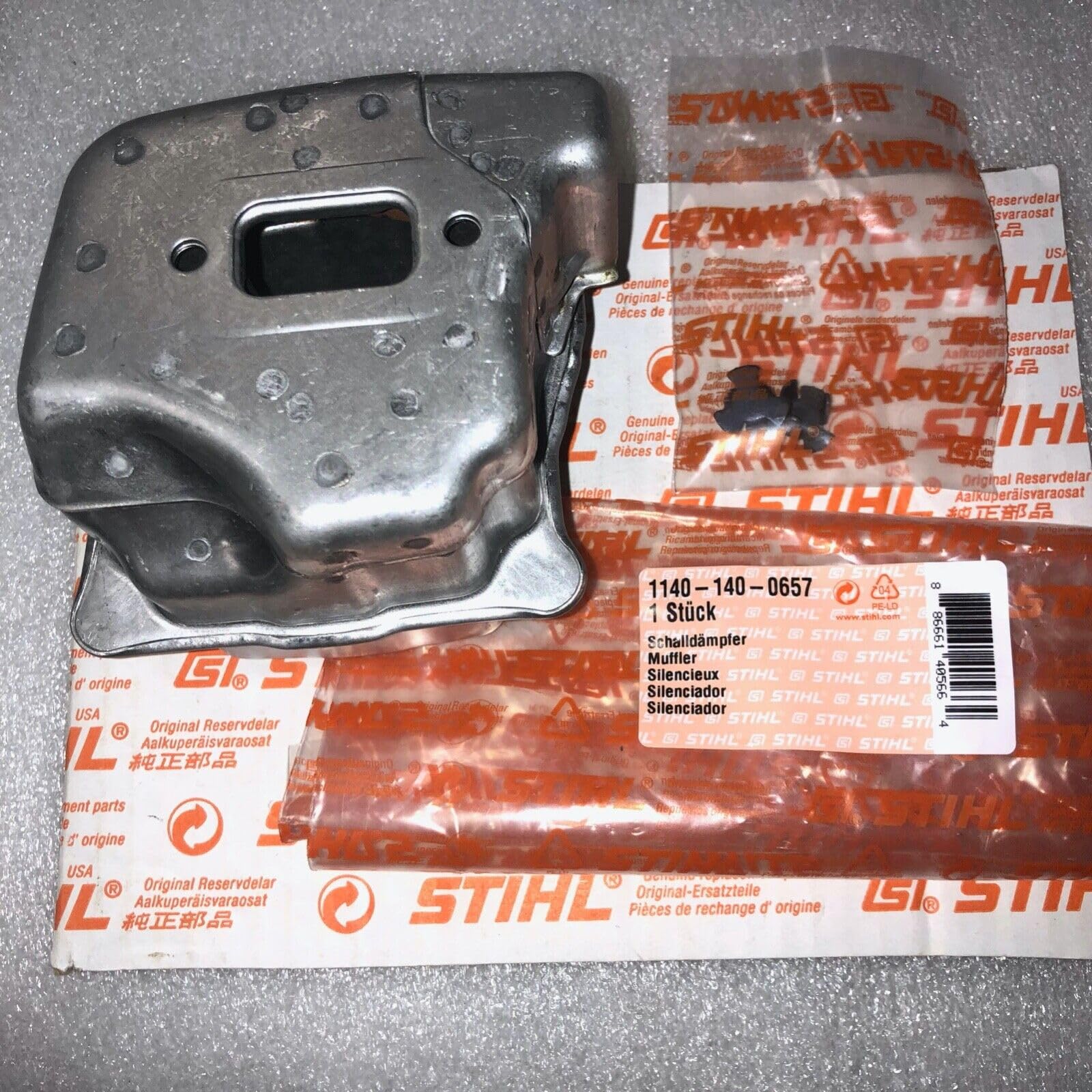 For Briggs & Stratton 692038 Lo-Tone Muffler