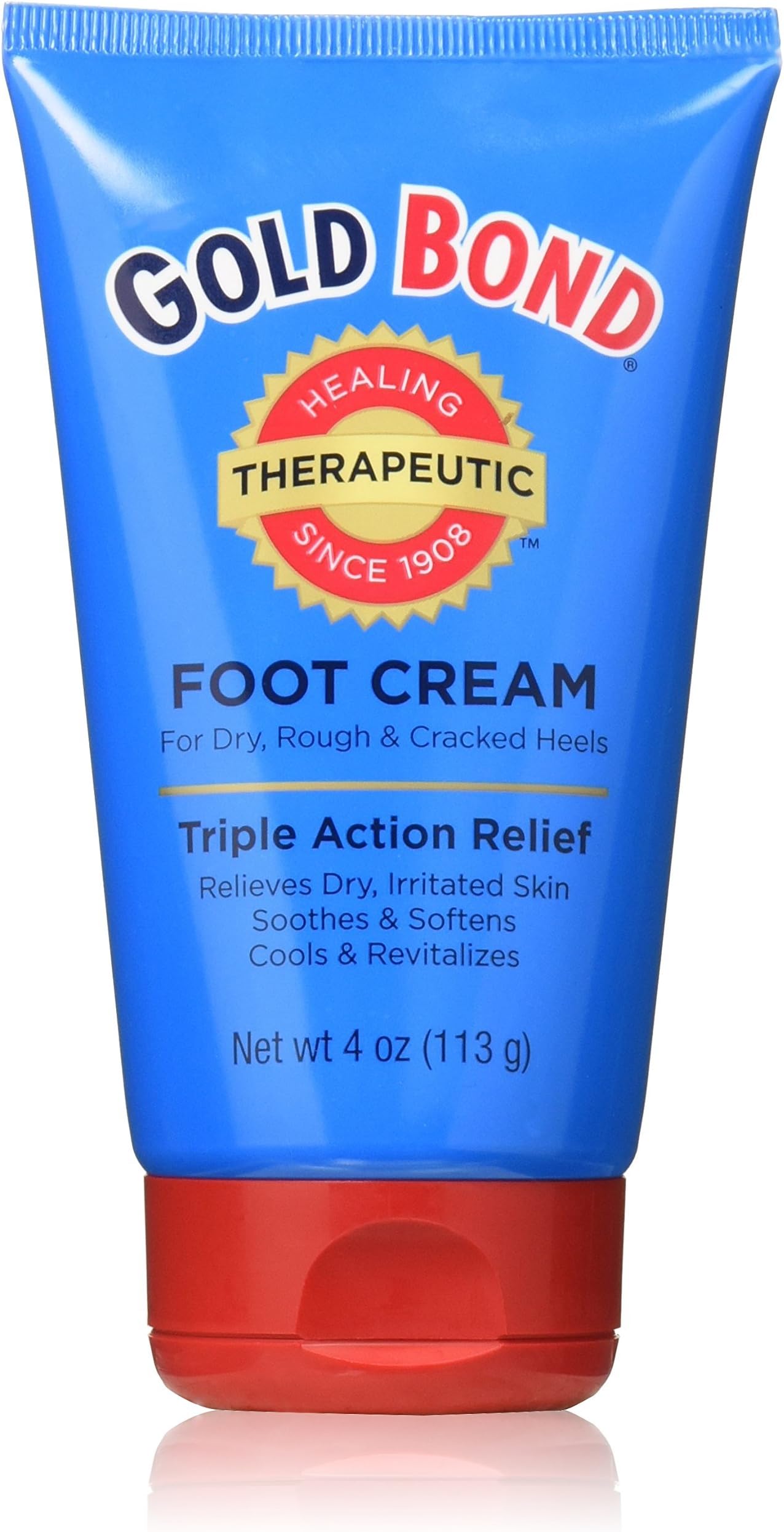 Gold Bond Foot Cream Triple Action 4 Ounce (2 Pack) Beauty & Personal Care