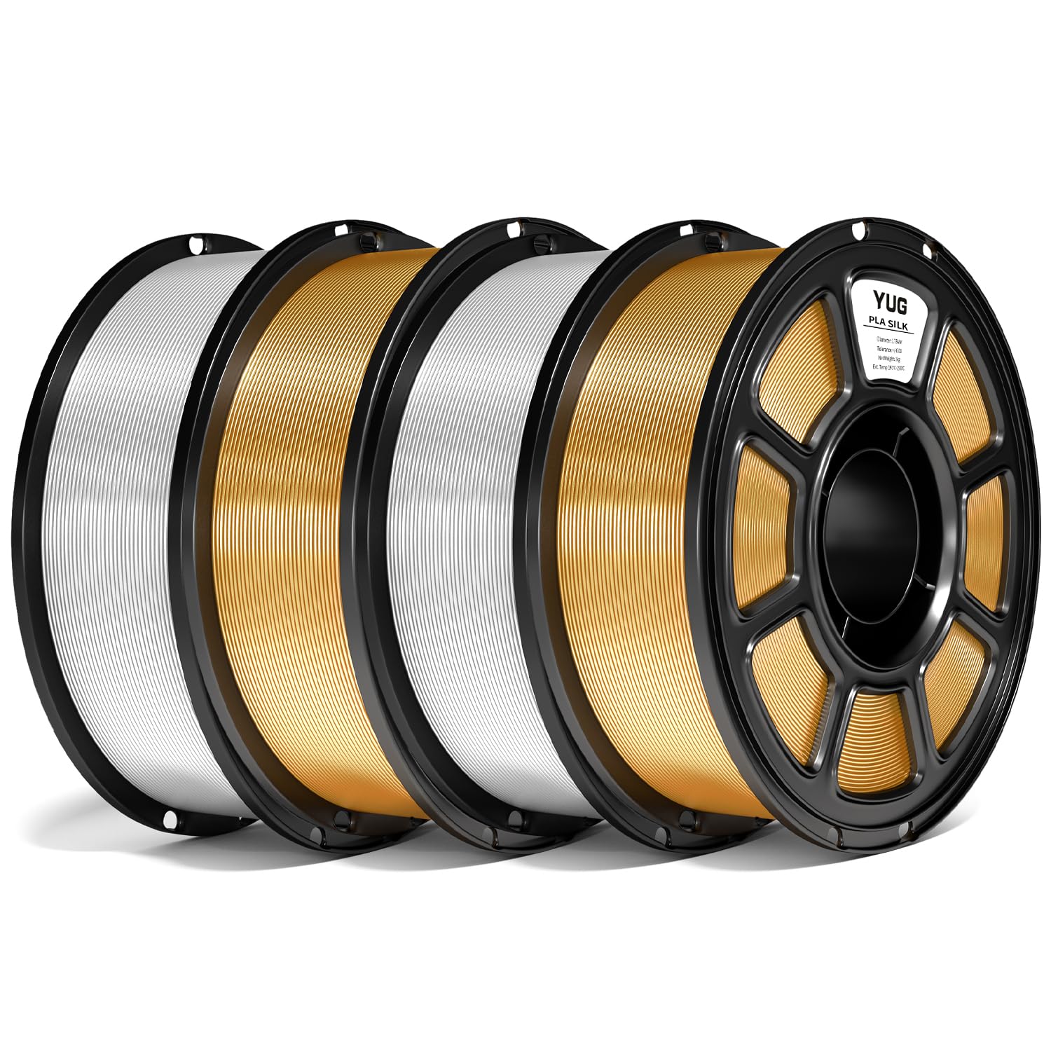 Silk PLA Filament: Glossy Finish, 1kg Spool -13 Silk PLA Filament: Glossy Finish, 1kg Spool -13