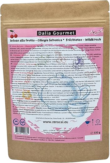Infuso alla Frutta - Ciliegia Selvatica 150 g | Qualità Premium | Prodotto in Italia